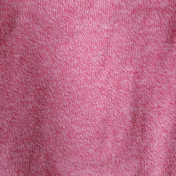Croft & Barrow Womens Cardigan Sweater L Heather Pink Open Front Layering Preppy - Picture 11 of 16